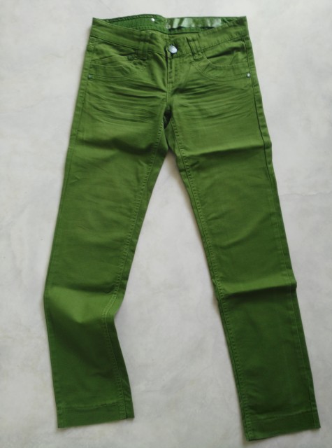 Zelene jeans hlače vel.36