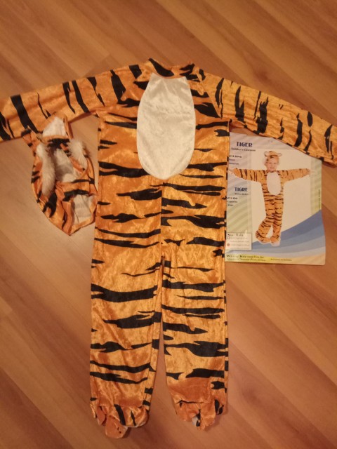 Pustni kostum tiger 92-104 8 EUR - foto