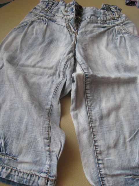 Lahke poletne hlače a-la jeans, 7/8, next, 110