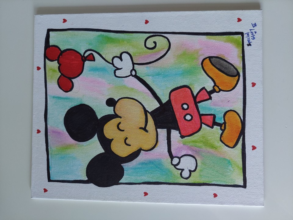 Mickey Mouse platno