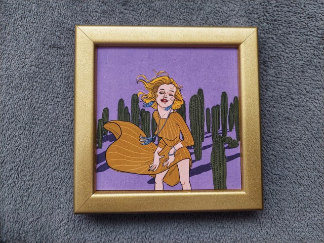 Marilyn MOnroe okvirjena slika