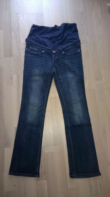 Jeans hlače za nosečnice H&M, 42