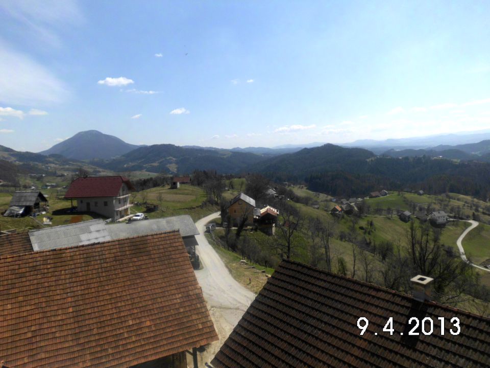 Panorama s slemena - foto povečava