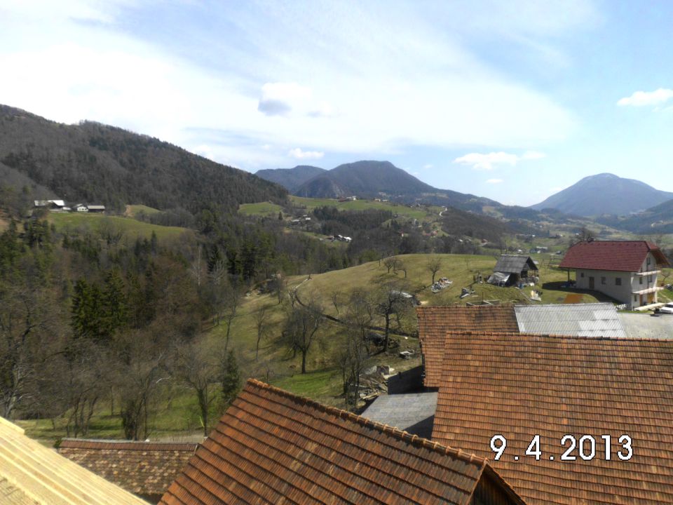 Panorama s slemena - foto povečava