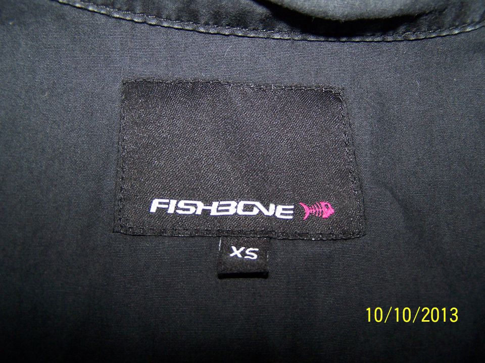 Ženska črna obleka Fishbone, velikost XS - foto povečava