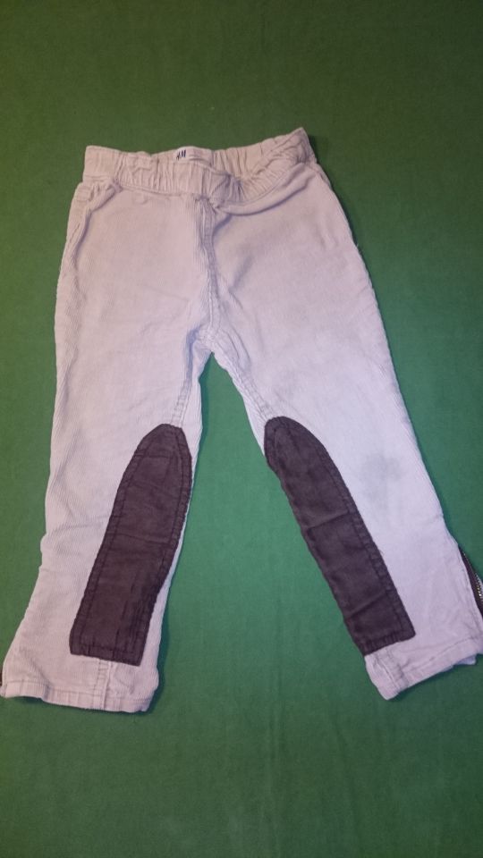 Žametne pajkice H&M, št. 98, 2-3 leta