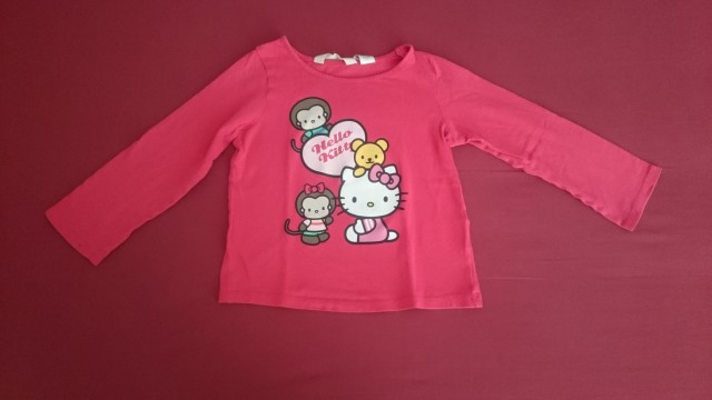 Majica za deklico, Hello Kitty, 98-104, 2-4 leta