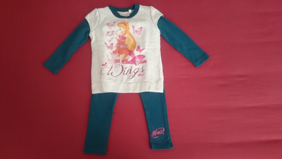 Trenirka za deklico, Winx, 104, 3-4 leta