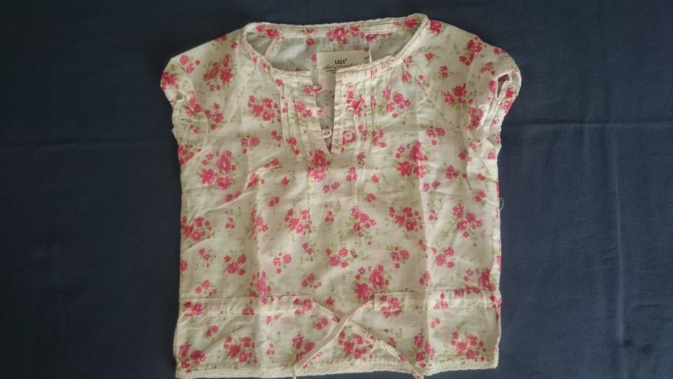Bluzica, srajčka, kratek rokav, H&M, št. 104, 3-4 leta