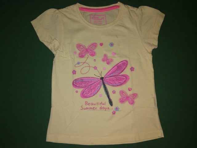 Majica za deklico, kratek rokav, 116, 3-5 let, 12