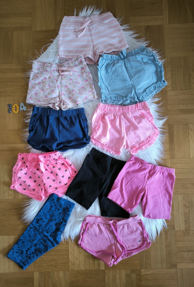 Kratke hlače 104 Next, Sinsay, Cool club, Matalan, Disney, Lupilu, Benetton