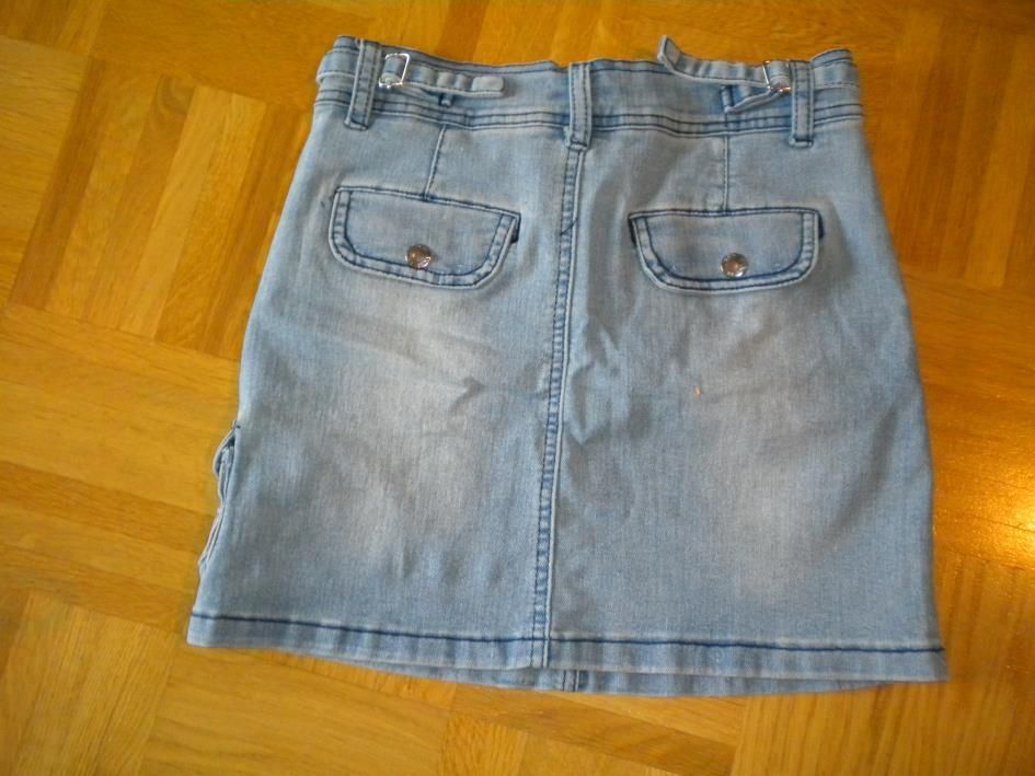 jeans kratko krilo - 5 evrov