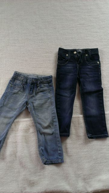 Jeans hlače št 92-98 Prodano!
