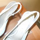 št. 36, beli usnjeni sandali Alpina, novi, cena 7€