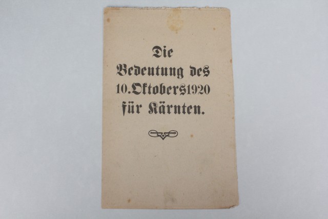 Volksabstimmung 1920 books - foto