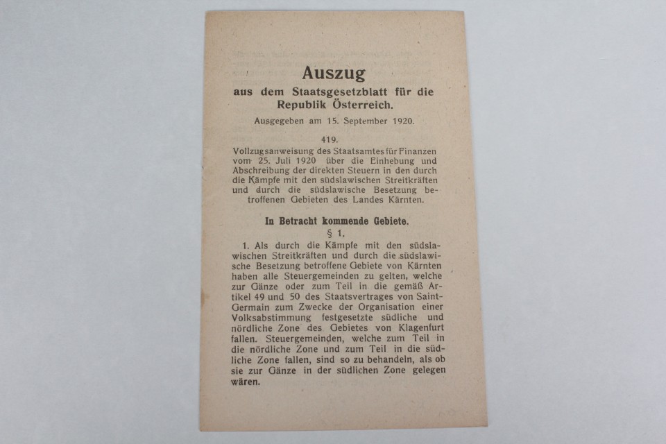 Volksabstimmung 1920 books - foto povečava