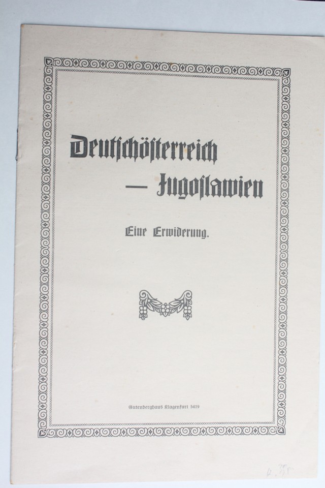 Volksabstimmung 1920 books - foto povečava