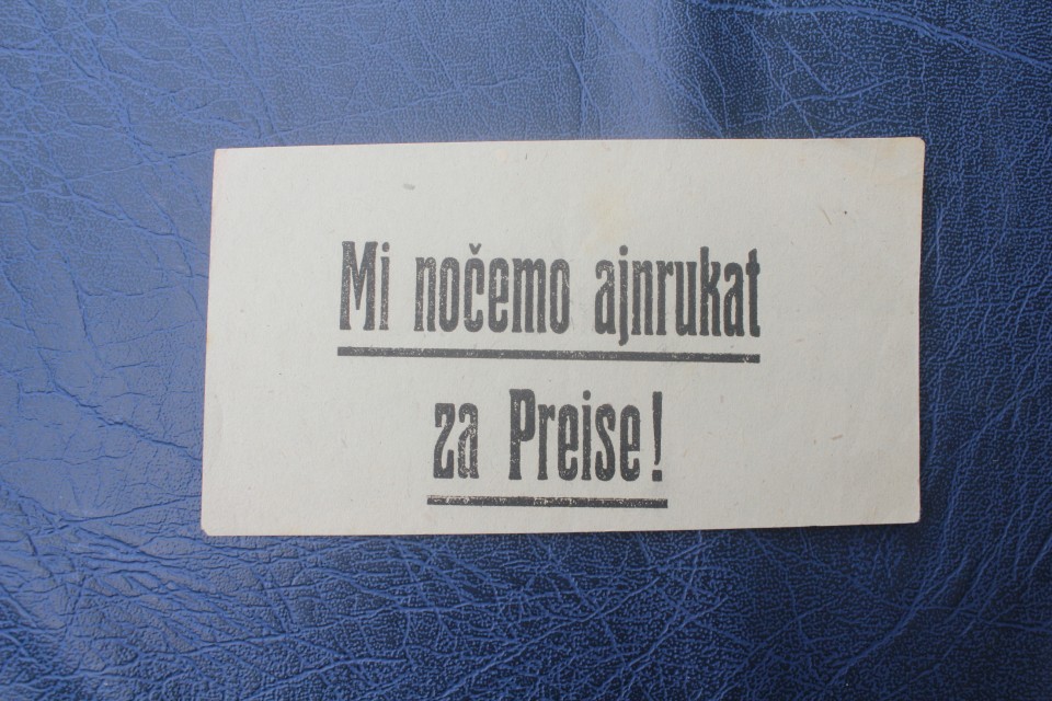 Volksabstimmung 1920 stimmzettel - foto povečava