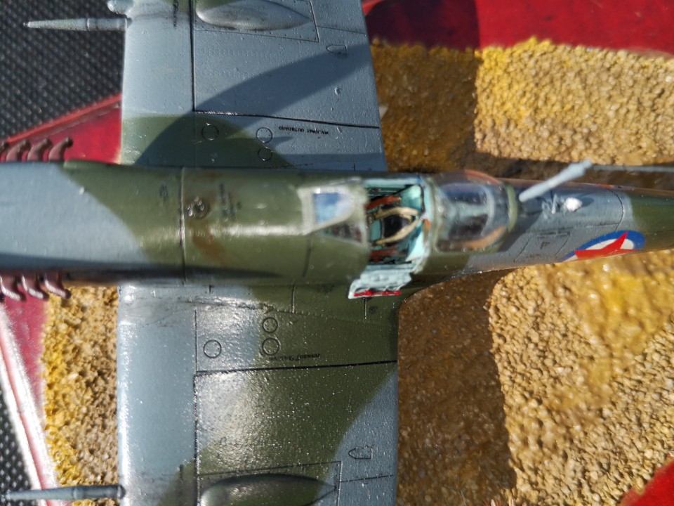 Spitfire Fmk.IX - foto povečava