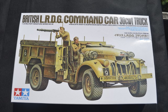 L.R.D.G. Command car 30cwt truck - foto