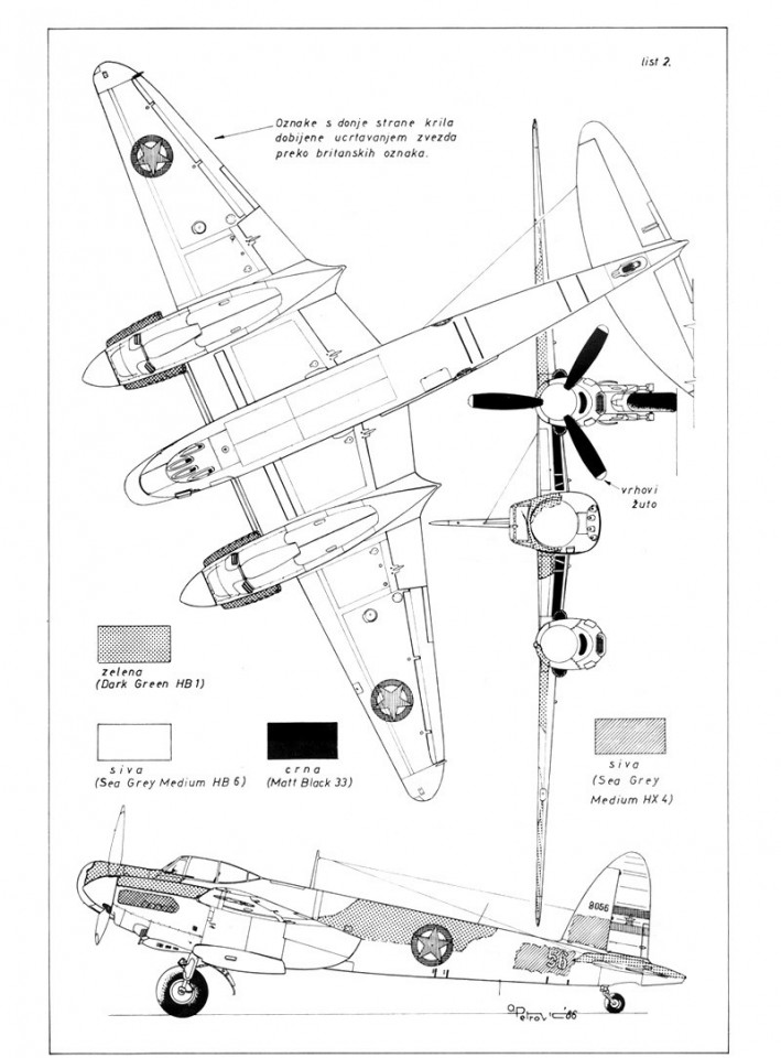 De Havilland Mosquito FB Mk.VI/NF Mk.II - foto povečava