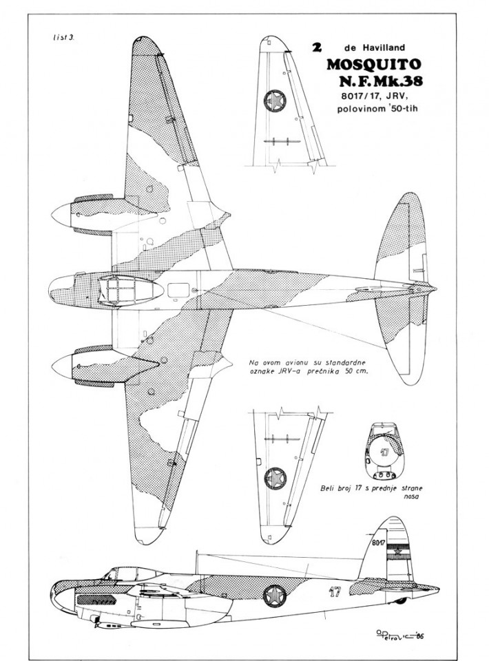 De Havilland Mosquito FB Mk.VI/NF Mk.II - foto povečava