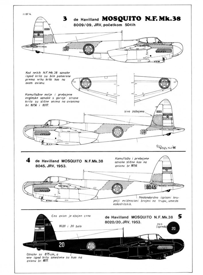 De Havilland Mosquito FB Mk.VI/NF Mk.II - foto povečava