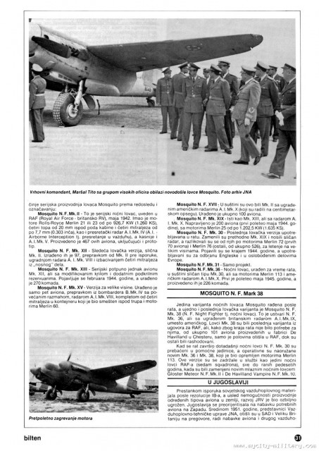 De Havilland Mosquito FB Mk.VI/NF Mk.II - foto