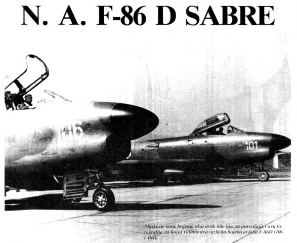 F - 86D SABRE DOG - foto