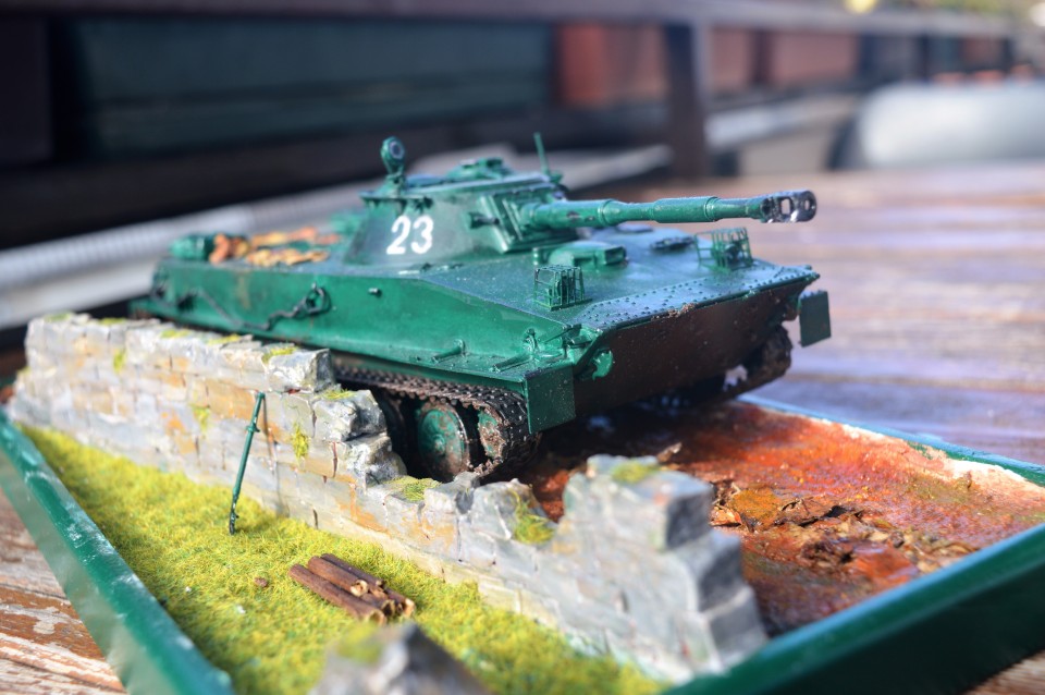 Tank PT-76 - foto povečava