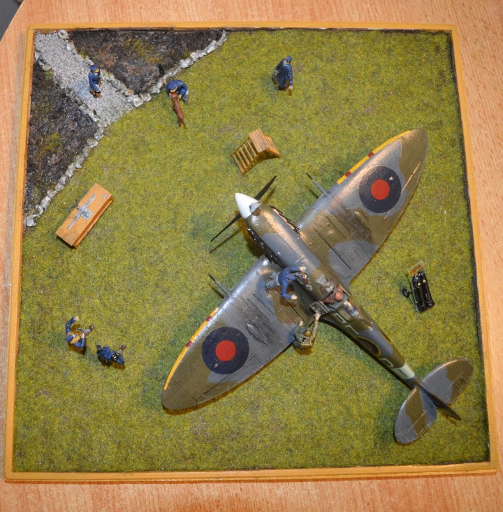 Spitfire - diorama - foto povečava