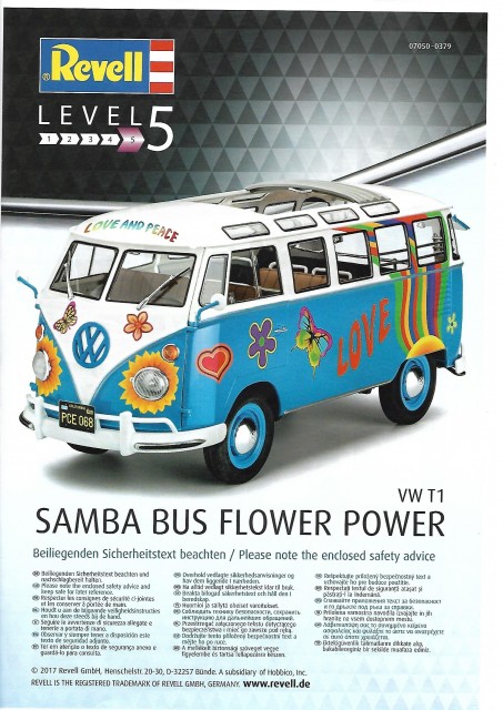 Samba bus flower power - foto