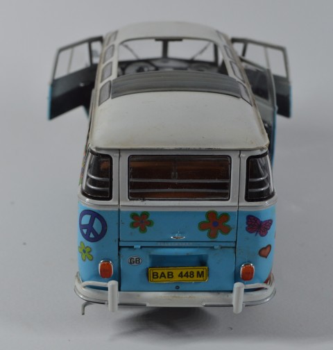 Samba bus flower power - foto