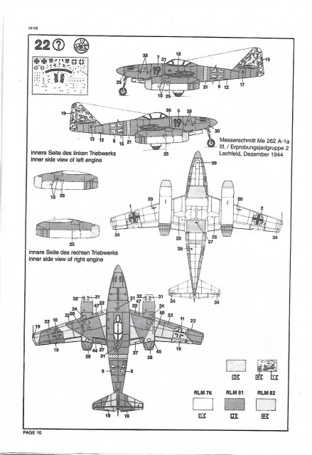 Me 262 A-1a - foto