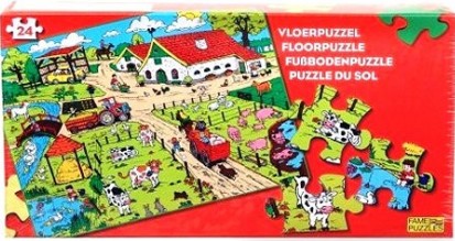 VELIKE  LESENE  PUZZLE  - KMETIJA