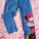 LEGGING  HLAČE  MINNIE -  MODRA