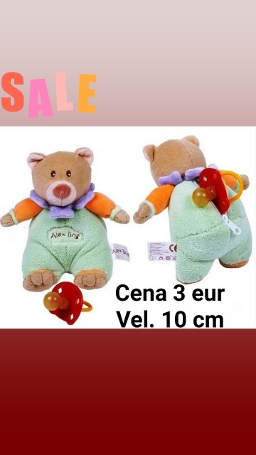 MEDVEDEK Z  ŽEPKOM  ZA  DUDO