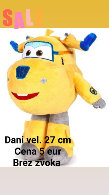 PLIŠ  IGRAČA  SUPER  KRILA   DANI  , BREZ  ZVOKA