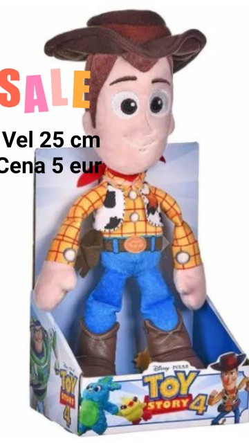 PLIŠ  JELKO  TOY  STORY  VEL.  25  CM , BREZ  ZVOKA