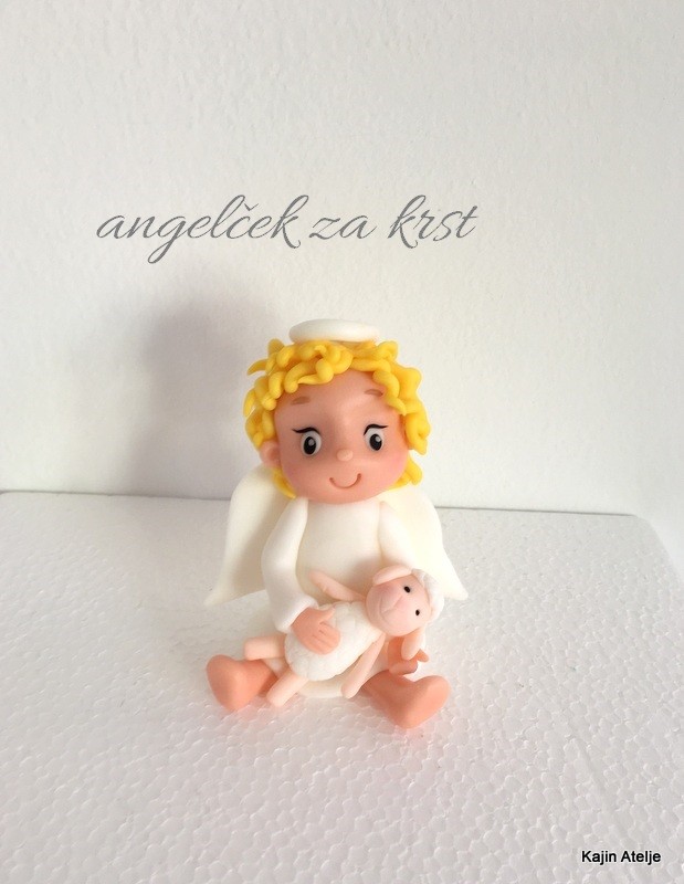 Figurica za torto angelček