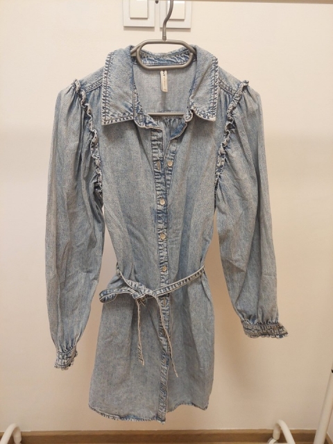 JEANS OBLEKA ONLY ŠT.XXS