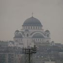 Največja pravoslavna cerkev, začeli so jo graditi 1963, KONČANA JE SAMO OD ZUNAJ!!!!!
