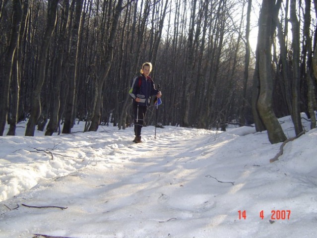 Snežnik in Slivnca april 2007 - foto
