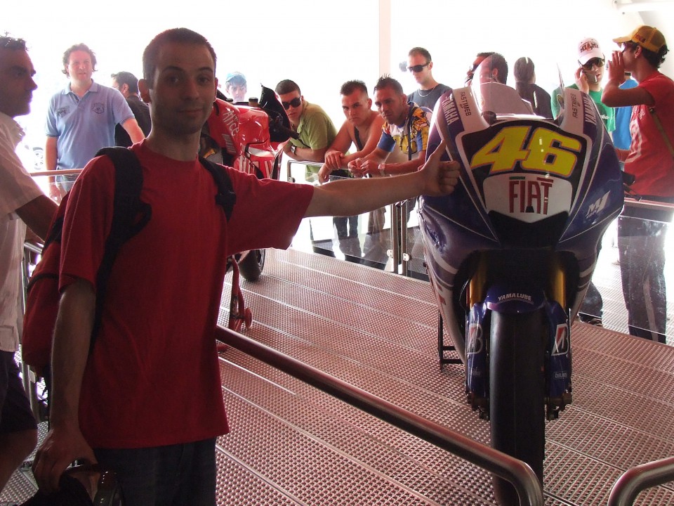 Brat in jaz v Mugello na MotoGP - foto povečava