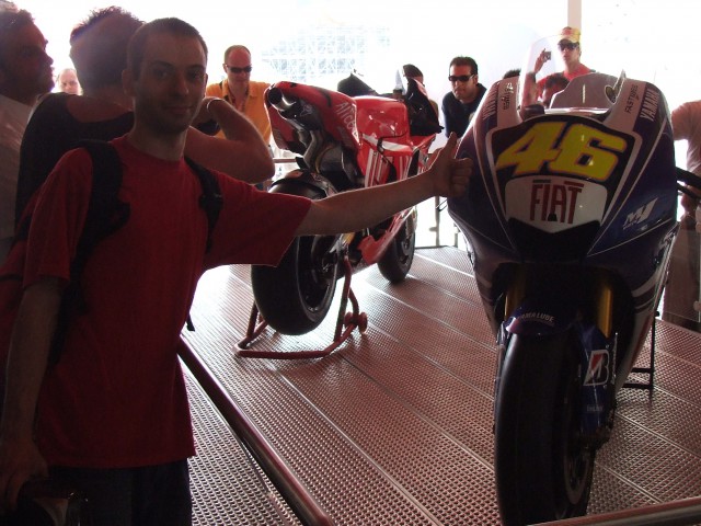 Brat in jaz v Mugello na MotoGP - foto