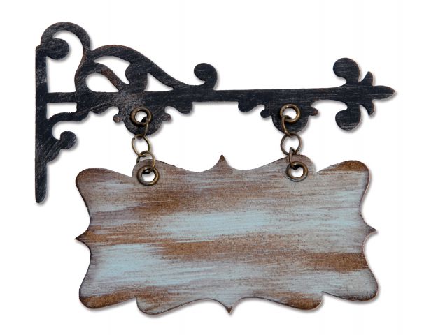 Hanging sign - Sizzix