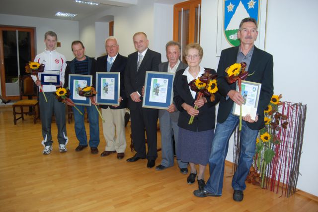 Nagrajenci občine Kobarid za leto 2010