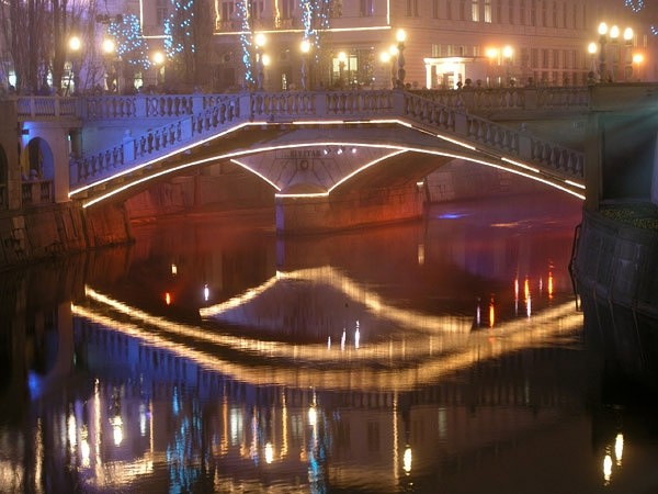 Ljubljana by night