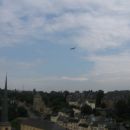 Kako nizko letijo avioni nad mestom Luksemburga