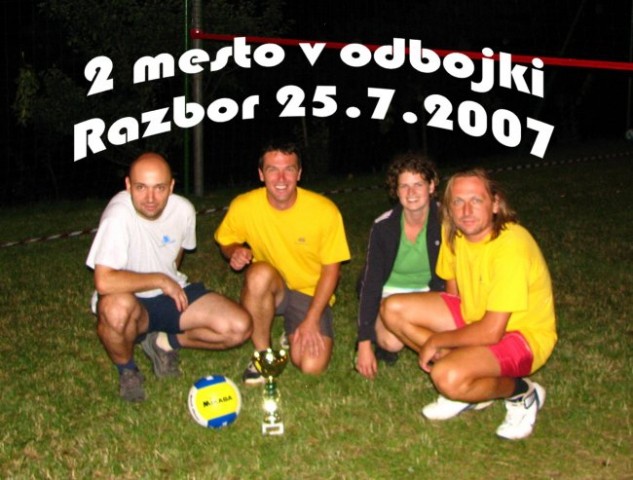 Odbojka Razbor-Rone 25.7.2007 - foto